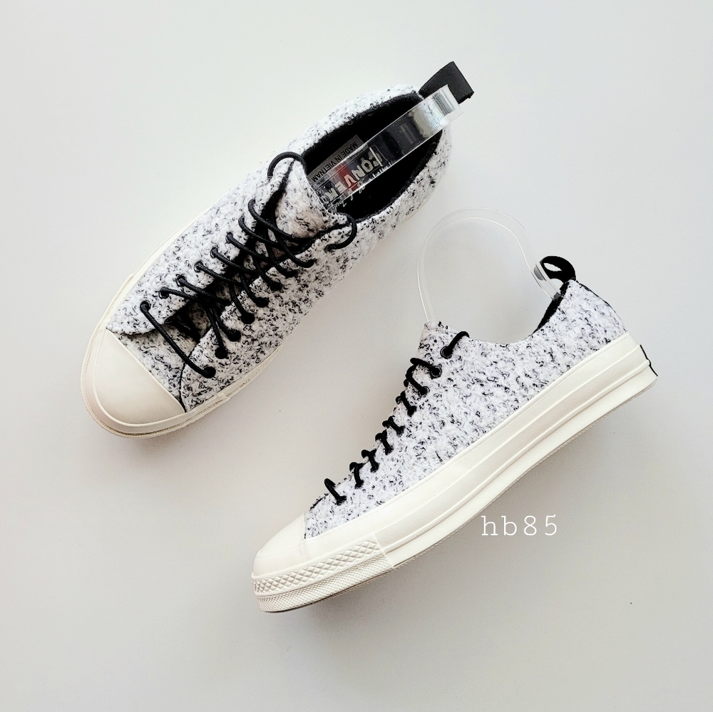 Converse Boucle Wool Chuck 70 Ox White/Black